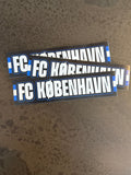 FCK - København stickers 12x3 cm