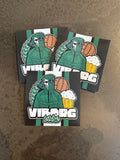 VFF - Viborg Stickers 8x8 cm
