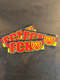 FCN - Nordsjælland stickers 11x5 cm