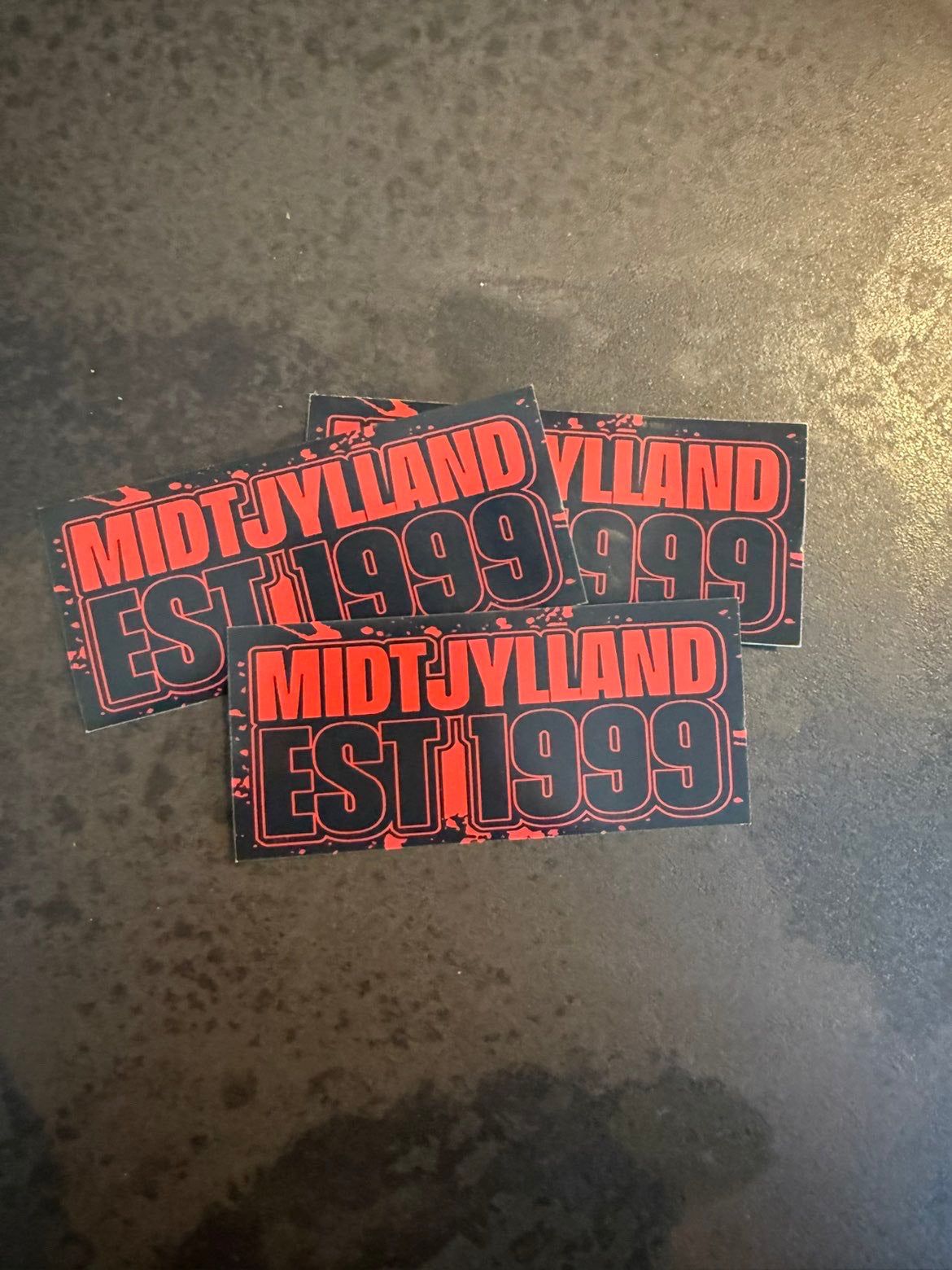 midtjylland - FCM stickers 9x5 cm