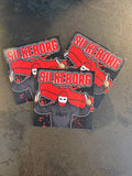 SIF - Silkeborg stickers 8x8 cm