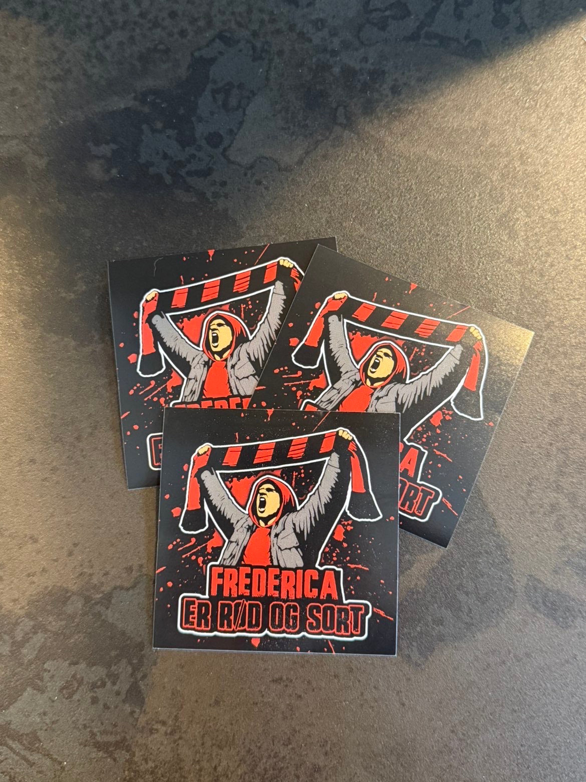 FCF - Fredericia stickers 8x8 cm