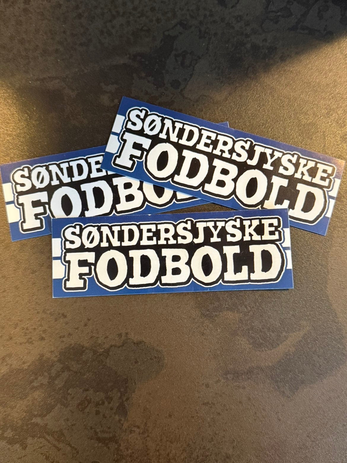 SJF -  Sønderjyske stickers 12x4 cm